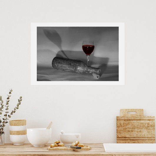 Wijn Poster (Keuken)