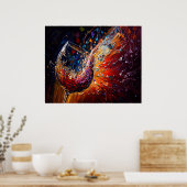 WIJN POSTER (Keuken)