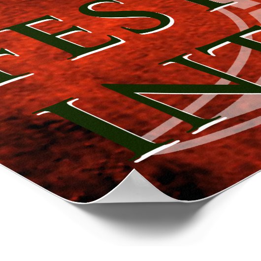 Wijn Poster Italië Italiaans (Hoek)