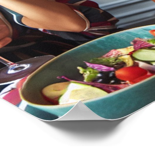 Wijn Poster voor vrouwen, Funny Wine Wall Art, (Hoek)