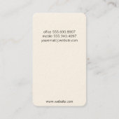 Wijn Pour | Afsluiting (premie) Visitekaartje (Achterkant)