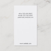 Wijn Pour | Splash Visitekaartje (Achterkant)