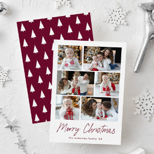 Wijn Prettig Kerst Script 6 Fotosamenstelling Feestdagenkaart