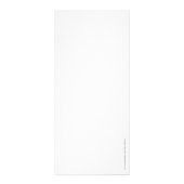 Wijn prijslijst aangepaste groene kunst rack kaart (Achterkant)