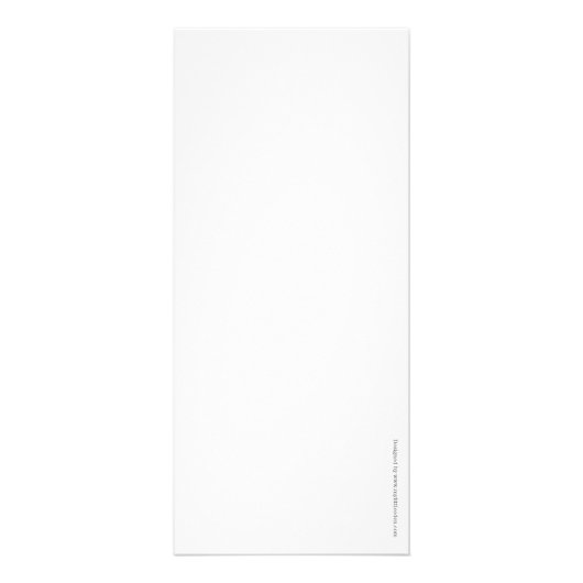 Wijn prijslijst aangepaste rode kunst rack kaart (Achterkant)