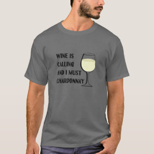 Wijn roept me op om de grappige tast te betalen.. t-shirt
