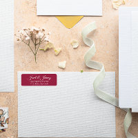 Wijn Rood Stijlvolle Namen Wedding Retour Adres