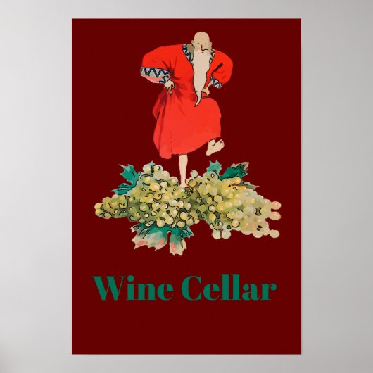 Wijn Room Cabernet Poster (Voorkant)
