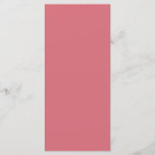 Wijn Roze Flamingo Elegant Menu (Achterkant)