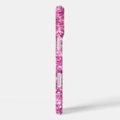 Wijn Roze Glitter Meisjesachtige Handtekening Case-Mate iPhone Case (Achterkant / Rechts)