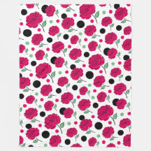 Wijn Roze Groen Stip Grafisch Patroon Modern  