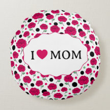 Wijn Roze Groen Stip Grafisch Patroon Modern  