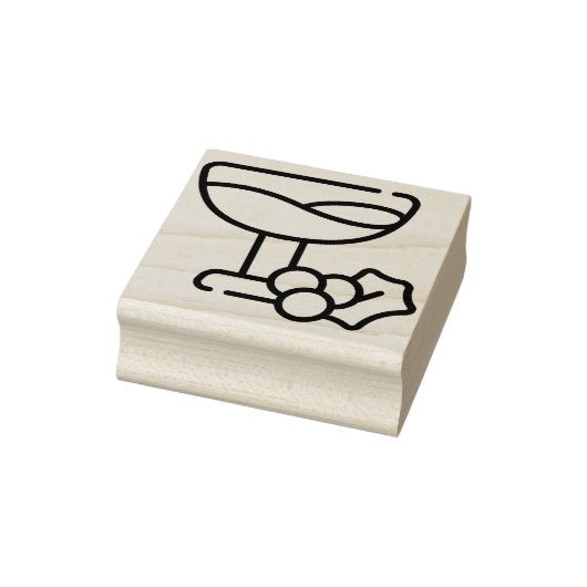 wijn rubberstempel (Stempel)