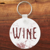 Wijn Sleutelhanger (Voorkant)