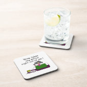 Wijn smelt me drankjes onderzetter (Rechterzijde)