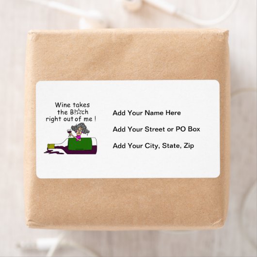 Wijn smelt me etiket (Insitu)