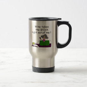 Wijn smelt me reisbeker