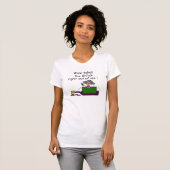 Wijn smelt me t-shirt (Voorkant volledig)