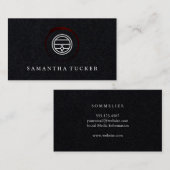 Wijn Stain en Barrel | Winnerij Visitekaartje (Voorkant / Achterkant)