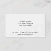 Wijn Stains Visitekaartje (Achterkant)