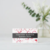 Wijn Stains | Winnerij Visitekaartje (Staand voorkant)