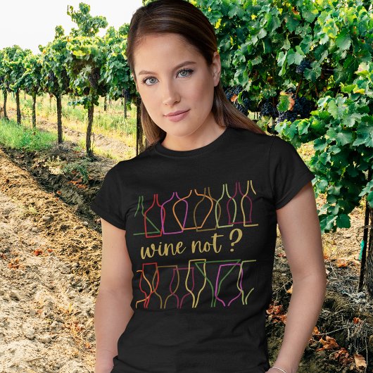 Wijn T-shirt