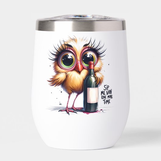 Wijn Thermische Wijn Tumbler (Voorkant)