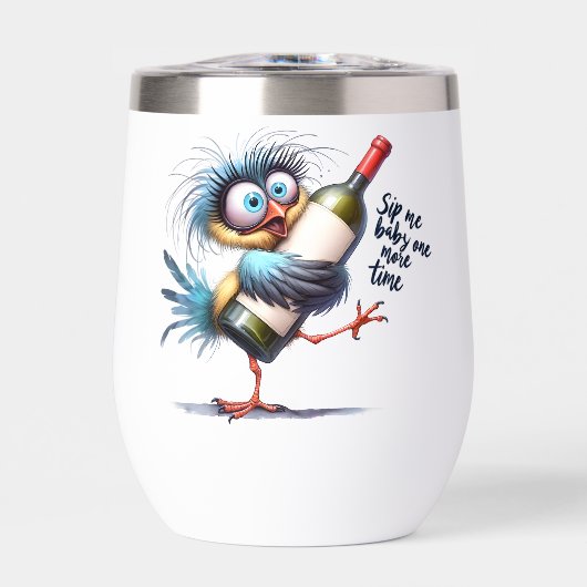 Wijn Thermische Wijn Tumbler (Voorkant)