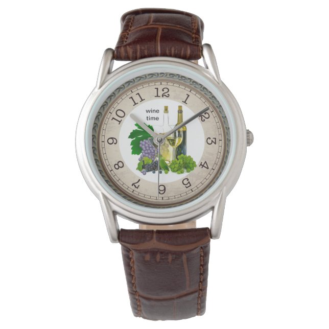 Wijn Tijd eWatch Horloge (Voorkant)