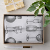 wijn tissuepapier (Geschenk)