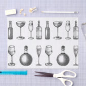 wijn tissuepapier (Craft)