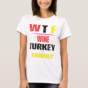 Wijn Turkije en familie T-shirt
