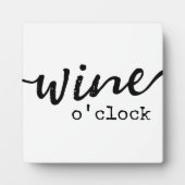 Wijn-uur | Wijnstang Fotoplaat (Voorkant)