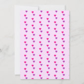 Wijn Valentijnsdag Feestje Kaart (Achterkant)