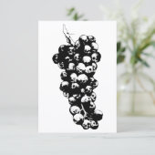 wijn van de dood kaart (Staand voorkant)