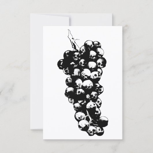 wijn van de dood kaart (Voorkant)