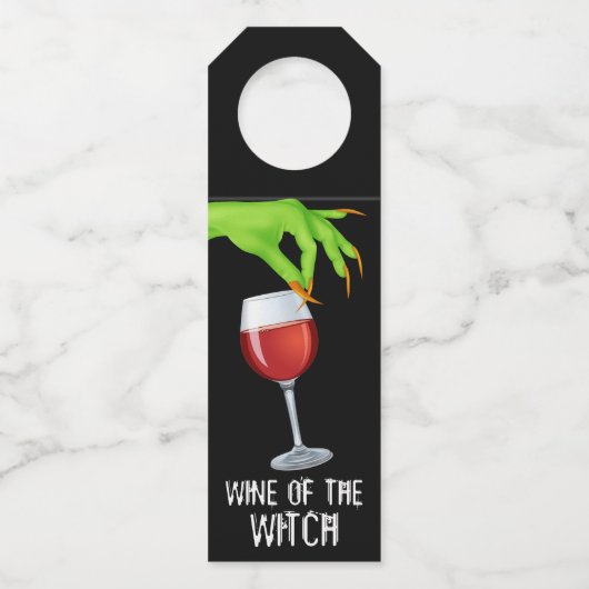 Wijn van de heek - Zie Terug ... Flessenhanger (Voorkant)