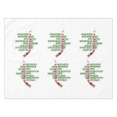 Wijn van Portugal Portugees Wijn Katoen Tafelkleed (Voorkant (Horizontaal))