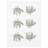 Wijn van Portugal Portugees Wijn Katoen Tafelkleed (Voorkant)