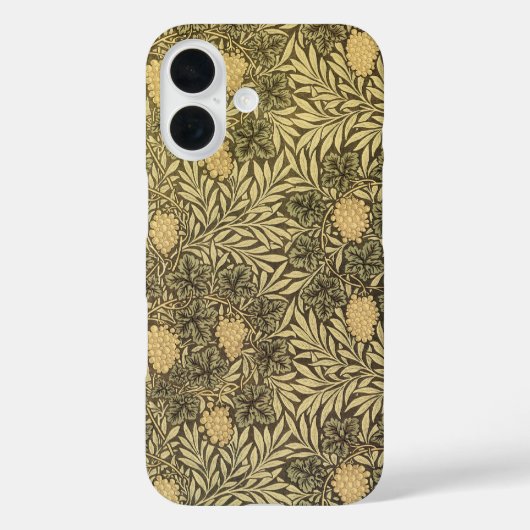 Wijn van William Morris,  textielpatronen Case-Mate iPhone Case (Achterkant)