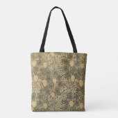 Wijn van William Morris,  textielpatronen Tote Bag (Achterkant)