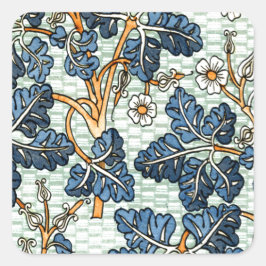  wijn vierkante sticker