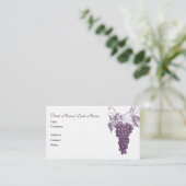 Wijn Visitekaartje (Staand voorkant)