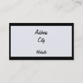 Wijn Visitekaartje (Achterkant)