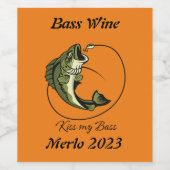 Wijn Vist Etiketten (Enkel label)