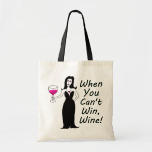 Wijn Vixen schopte gewoon als je niet kunt winnen, Tote Bag