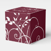 Wijn Vlaams bruiloft Bedankdoosjes (Voorkant Zijde)