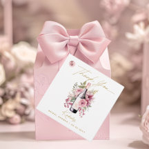 Wijn voor de Huwelijksgeloften Elegante Waterverf 