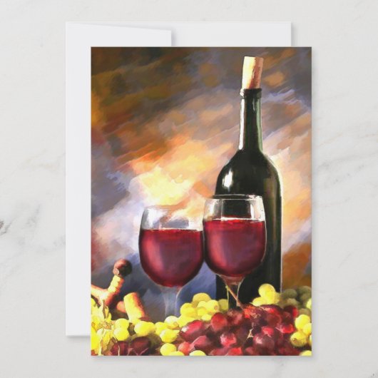 Wijn voor en na kaart (Voorkant)