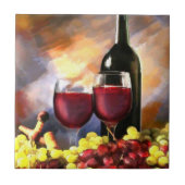 Wijn voor en na tegeltje (Voorkant)